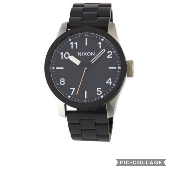 Nixon Other - Nixon Safari Bracelet Gunmetal Watch